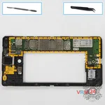 How to disassemble Nokia Lumia 730 RM-1040, Step 7/1