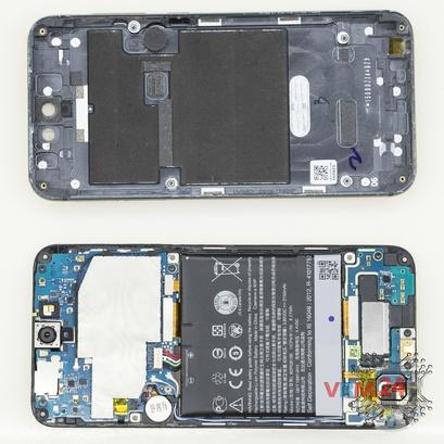 How to disassemble HTC One A9, Step 6/2