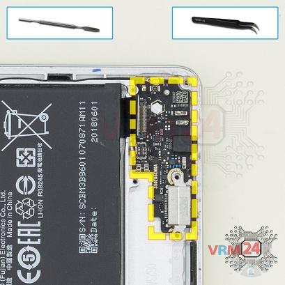 How to disassemble Xiaomi Mi Mix 2S, Step 11/1