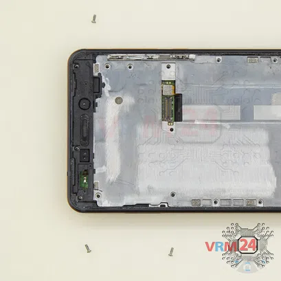 How to disassemble Nokia 6.1 TA-1043, Step 6/2