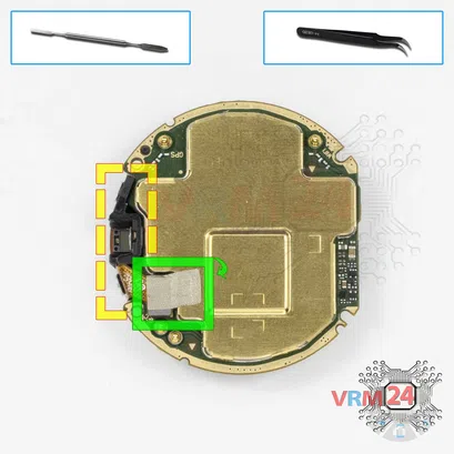 How to disassemble TAG Heuer Connected 2020, Step 11/1