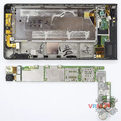 How to disassemble Huawei Ascend P6, Step 8/2