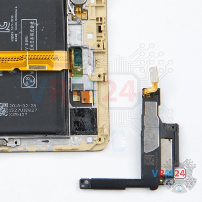 How to disassemble Huawei Mate 8, Step 13/2