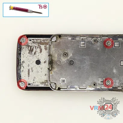 How to disassemble Nokia 8800 Arte RM-233, Step 10/1