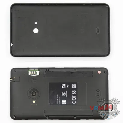 How to disassemble Nokia Lumia 625 RM-941, Step 1/2