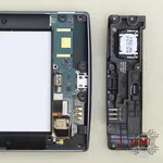 How to disassemble ZTE Zmax 2, Step 4/2