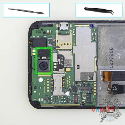 How to disassemble Huawei Ascend D1 Quad XL, Step 10/1