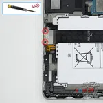 Cómo desmontar Samsung Galaxy Note Pro 12.2'' SM-P905, Paso 8/1