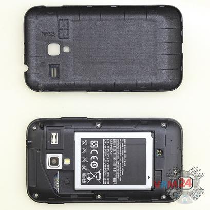 Как разобрать Samsung Galaxy Ace Plus GT-S7500, Шаг 1/2