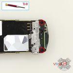 How to disassemble Nokia 8600 LUNA RM-164, Step 8/1
