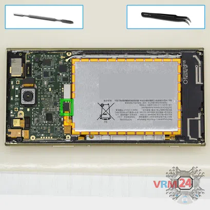 Cómo desmontar Sony Xperia XA2 Ultra, Paso 6/1