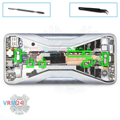 How to disassemble Xiaomi Black Shark 3, Step 19/1