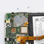 How to disassemble Lenovo K6 Note, Step 15/2