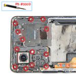 How to disassemble Honor 50 NTH-NX9, Step 4/1