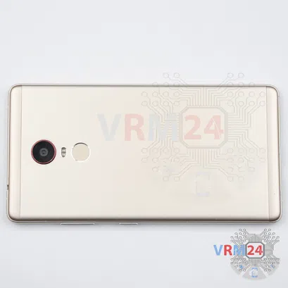 Cómo desmontar ZTE Nubia Z11 Max, Paso 1/1