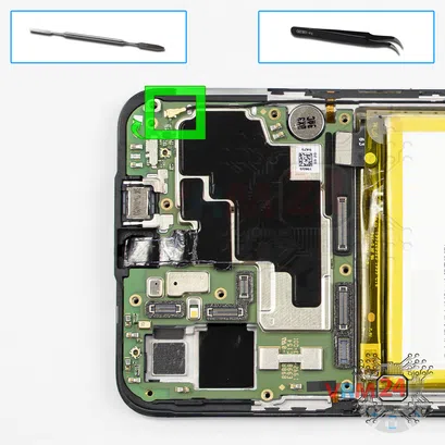 Cómo desmontar Realme XT, Paso 14/1