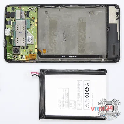 How to disassemble Lenovo P780, Step 6/3