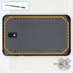 How to disassemble Samsung Galaxy Tab Active 2 SM-T395, Step 1/1