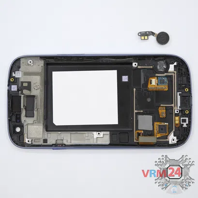 Cómo desmontar Samsung Galaxy S3 GT-i9300, Paso 11/3