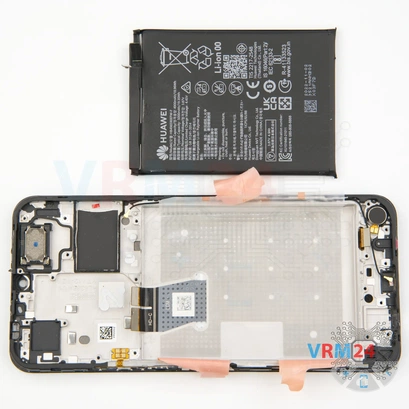 How to disassemble Huawei Nova Y61, Step 15/2