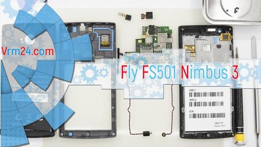 Fly fs501 как разобрать