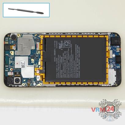 How to disassemble Asus ZenFone Max Pro ZB602KL, Step 10/1