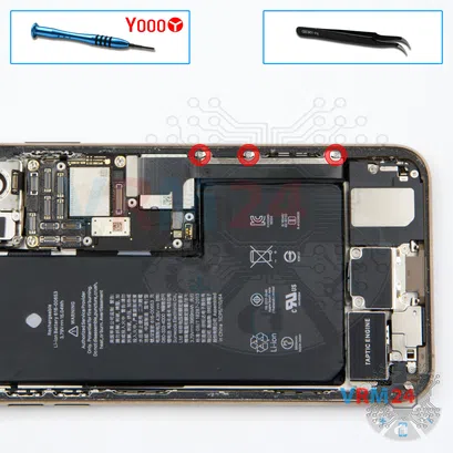 Cómo desmontar Apple iPhone 11 Pro Max, Paso 12/1