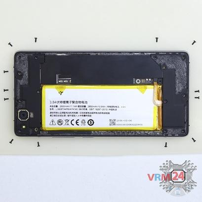 How to disassemble ZTE Nubia Z9 Max, Step 5/2