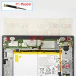 Как разобрать Lenovo Tab 4 Plus TB-X704L, Шаг 14/1