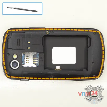 How to disassemble Samsung Google Nexus S GT-i9020, Step 4/1