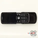 Как разобрать Nokia 8600 LUNA RM-164, Шаг 6/2