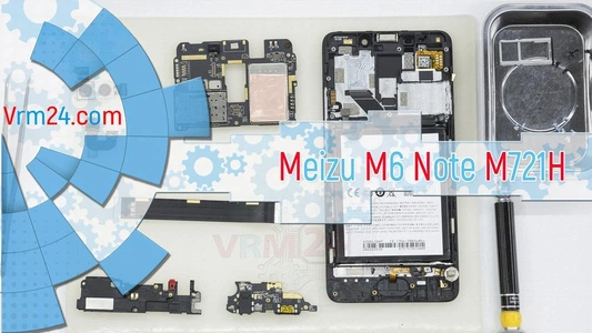 Revisão técnica Meizu M6 Note M721H