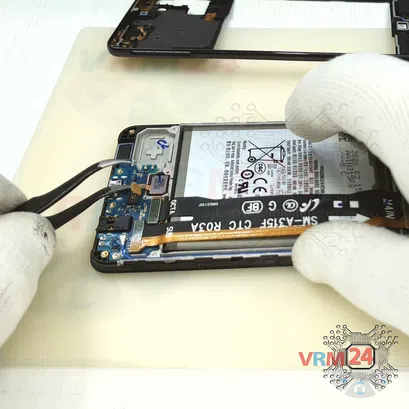 Cómo desmontar Samsung Galaxy A31 SM-A315, Paso 7/3