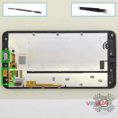 Cómo desmontar Microsoft Lumia 640 XL RM-1062, Paso 9/1