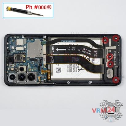 How to disassemble Samsung Galaxy S20 Plus SM-G985, Step 7/1