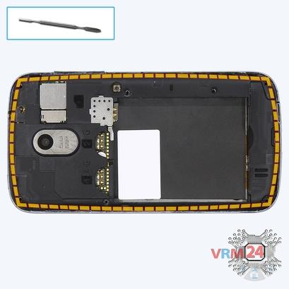 How to disassemble ZTE Blade C, Step 4/1
