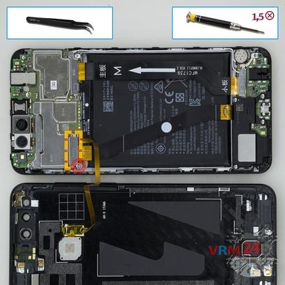 How to disassemble Huawei Honor 7X, Step 4/1