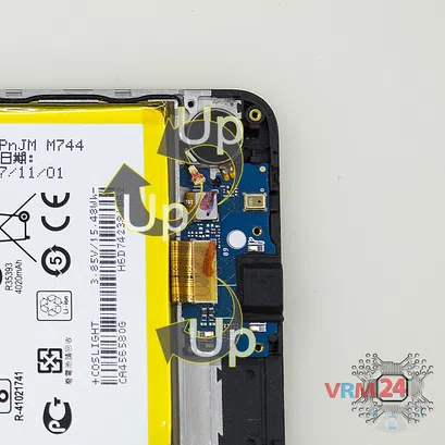 How to disassemble Asus ZenFone 4 Max ZC520KL, Step 6/2