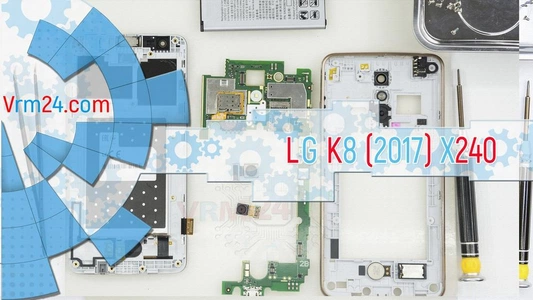 Revisão técnica LG K8 (2017) X240