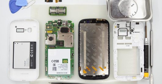 How to disassemble Alcatel OT POP C5 5036D