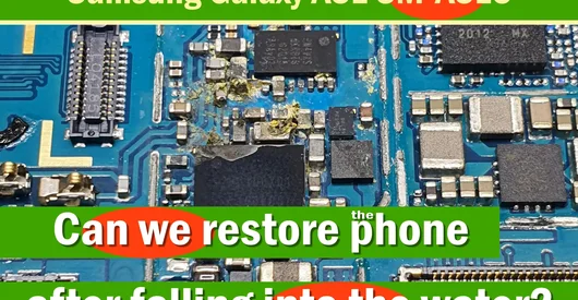 ¿Podemos restaurar Samsung Galaxy A31 SM-A315 después de caer al agua?