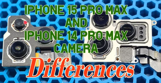 Difference between iPhone 15 Pro Max and iPhone 14 Pro Max cameras