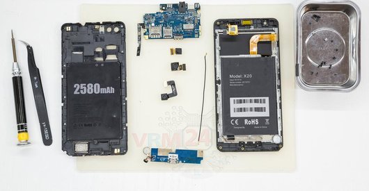 Cómo desmontar Doogee X20