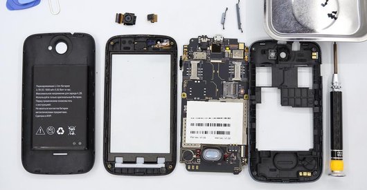 How to disassemble Explay A400