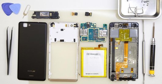 How to disassemble Explay Indigo