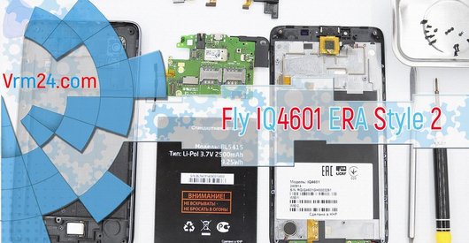 Revisão técnica de Fly IQ4601 ERA Style 2