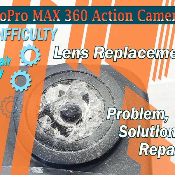 Cómo cambiar la lente de la cámara de acción GoPro Max 360