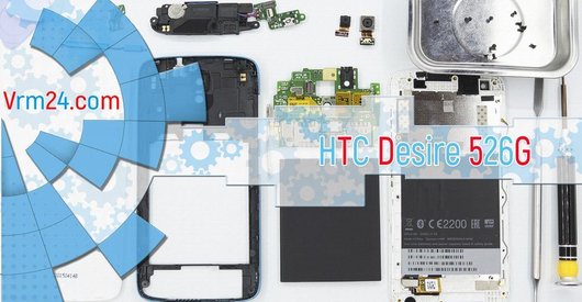 Revisão técnica de HTC Desire 526G