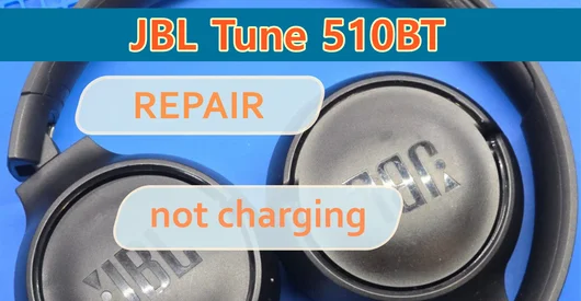 Ремонт наушников, JBL Tune не заряжаются! Замена разъёма зарядки
