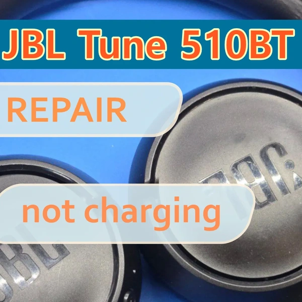 Headphone repair, JBL Tune 510BT not charging! Replacing the charging connector